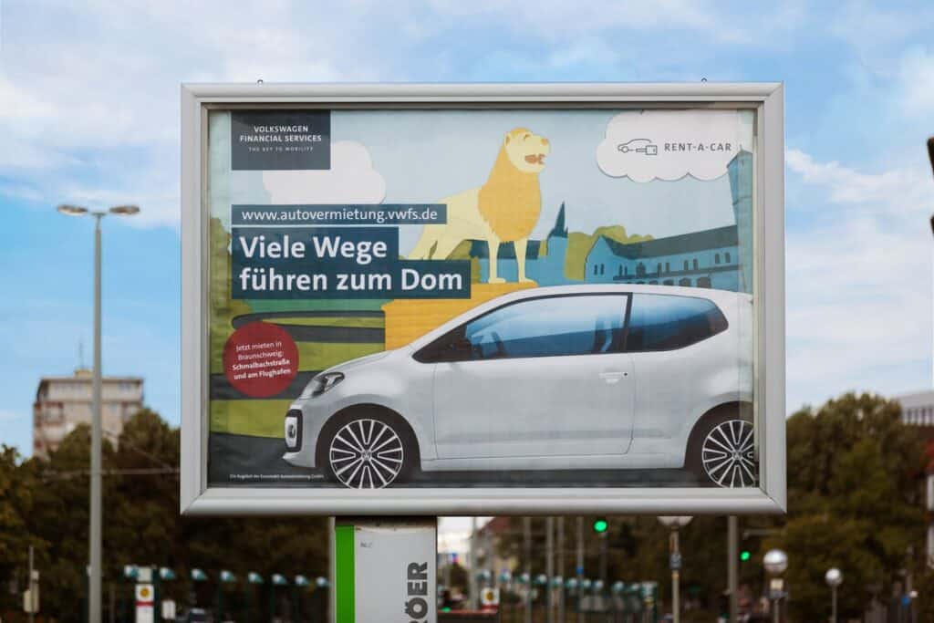 VWFS Rent A Car Kampagne, Megalight